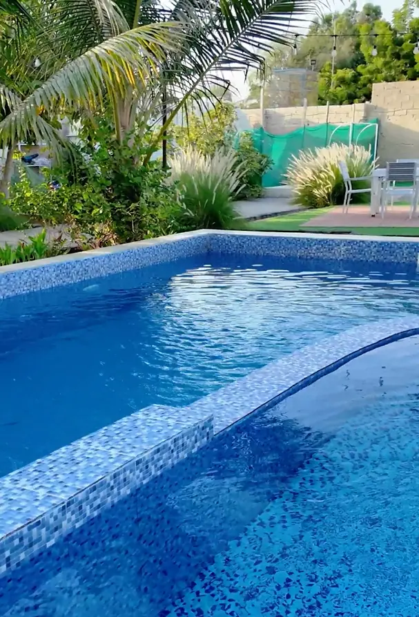Adult and kids swimming pools at Kalba House